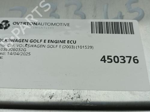 Engine control unit (ECU) VW BORA I (1J2) 1.6 | BP29676852M57