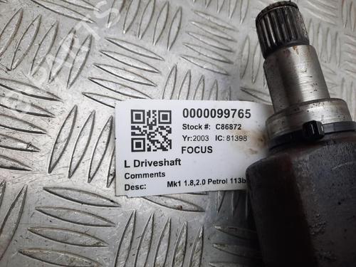 Transmisión delantera izquierda FORD FOCUS I (DAW, DBW) 1.8 16V | BP29648141M38