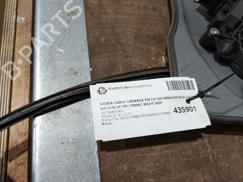 Front right window mechanism SKODA FABIA II Combi (545) 1.6 TDI | BP29670273C23 