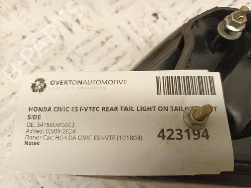 Left taillight HONDA CIVIC VIII Hatchback (FN, FK) 1.8 (FN1, FK2) | BP29666020C34