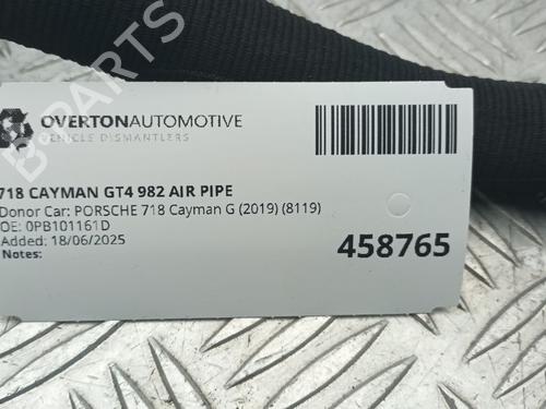 Pipe PORSCHE 718 CAYMAN (982) 4.0 GT4 (982810, 982811) | BP29680425M125