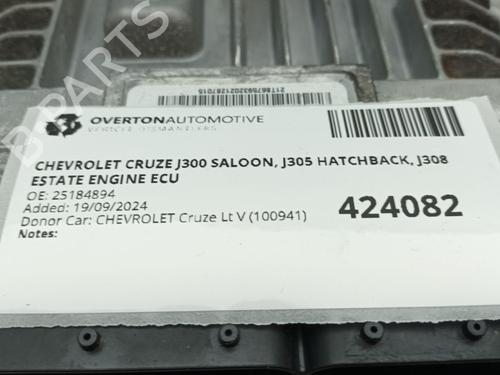 Engine control unit (ECU) CHEVROLET CRUZE Hatchback (J305) 2.0 CDI | BP29666244M57 