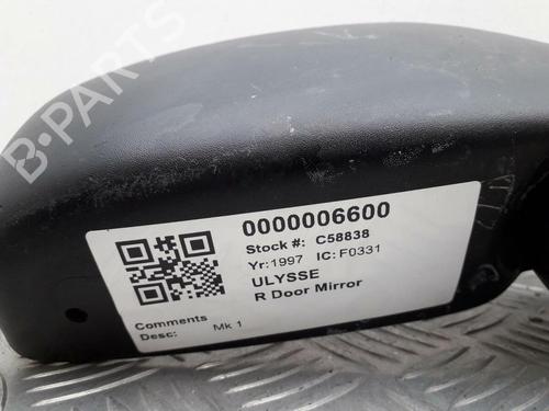 Right mirror FIAT ULYSSE (220_) 2.0 (220.AC5) | BP29645594C27 