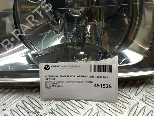 Venstre forlygte MITSUBISHI L200 (K7_T, K6_T, K5_T) 2.5 TD 4WD (K74T) | BP29677553C28