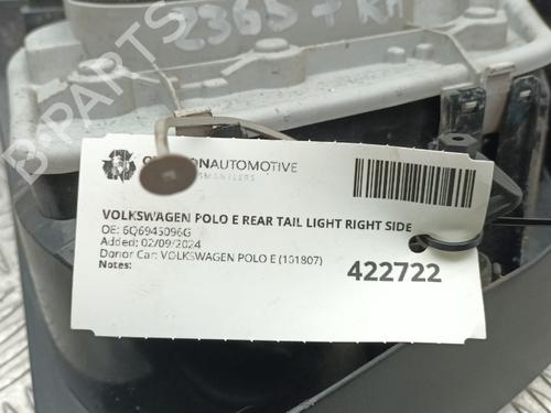 Right taillight VW POLO IV (9N_, 9A_) 1.2 | BP29665920C35 