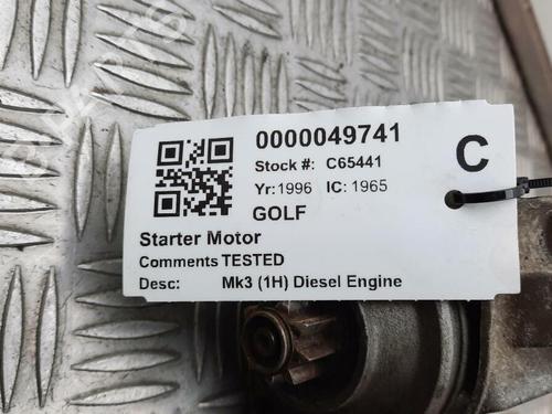 Starter VW GOLF III (1H1) 1.9 TD, GTD | BP29646899M8