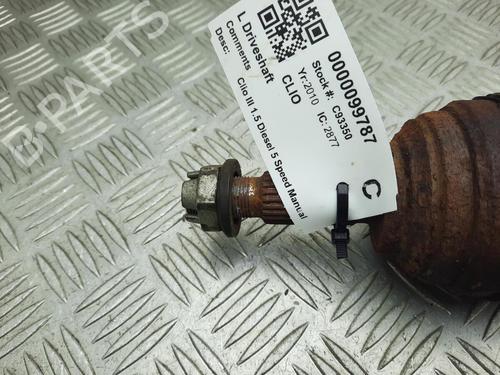 Left front driveshaft RENAULT CLIO III (BR0/1, CR0/1) 1.4 16V | BP29648145M38 