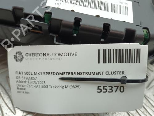 Instrument cluster FIAT 500L (351_, 352_) 1.3 D Multijet (199LXY1A, 199LXY11) | BP29647128C47