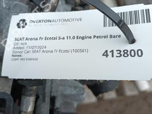 Engine SEAT ARONA (KJ7, KJP) 1.0 TSI | BP29663647M1