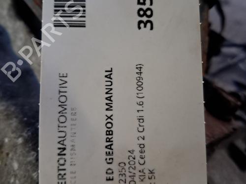 Gearbox KIA CEE'D SW (ED) 1.6 CRDi 115 | BP29660182M3