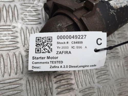 Starter VAUXHALL ZAFIRA A (T98) 2.0 DI 16V | BP29646865M8 