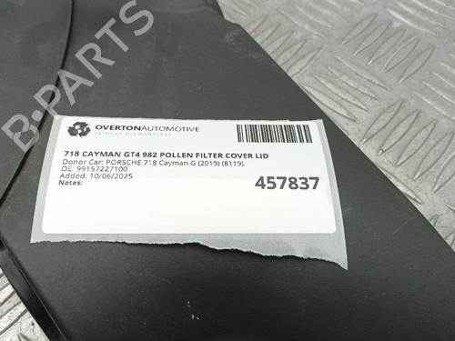 Air filter box PORSCHE 718 CAYMAN (982) 4.0 GT4 (982810, 982811) | BP29680011M87