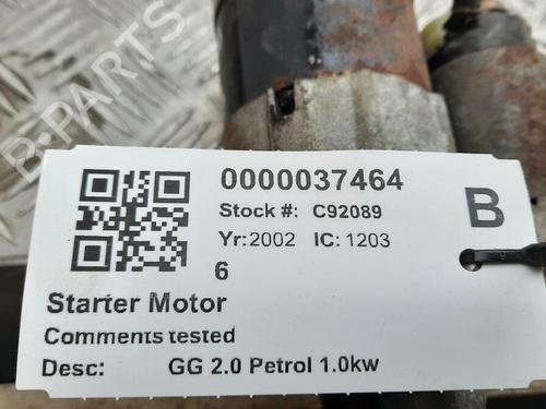 Startmotor MAZDA 6 Saloon (GG) 2.0 (GGEP, GG10) | BP29646541M8 