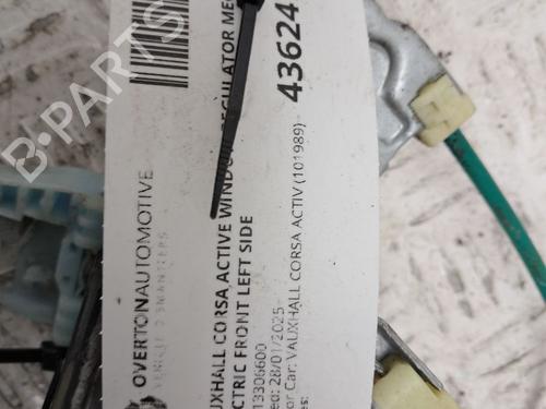 Front left window mechanism VAUXHALL CAVALIER Mk II Saloon (J82) 1.8 i | BP29670425C22