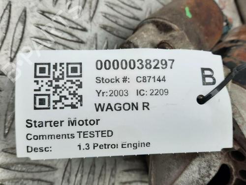 Startmotor SUZUKI WAGON R+ (MA) 1.3 (RB413) | BP29646567M8 