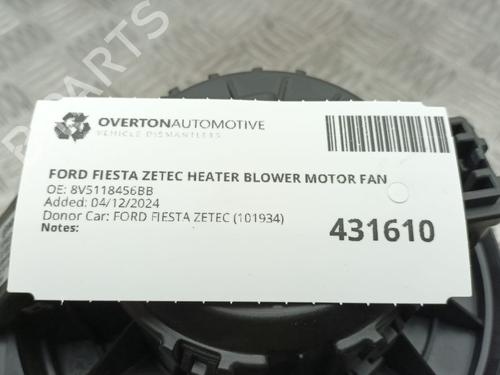 Gebläsemotor FORD FIESTA VI (CB1, CCN) 1.4 | BP29668583M62 