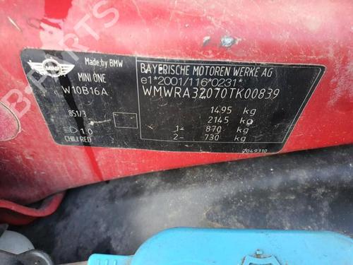 Front wiper motor MINI MINI (R50, R53) One | BP29649783M29 