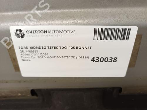 Hood FORD MONDEO IV Turnier (BA7) 1.8 TDCi | BP29667946C1
