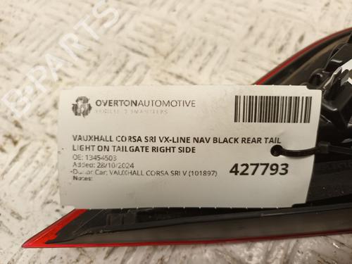 Right taillight VAUXHALL CORSA Mk IV (E) (X15) 1.4 | BP29667146C35 