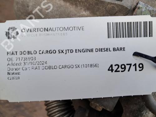 Motor FIAT DOBLO Box Body/MPV (223_) 1.9 JTD (223ZXE1A) | BP29667779M1