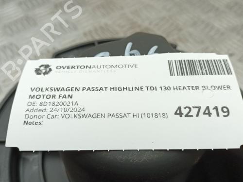 Heater blower motor VW PASSAT B5.5 (3B3) 1.9 TDI | BP29667067M62 