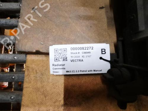 Water radiator VAUXHALL VECTRA Mk II (C) GTS (Z02) 2.2 direct | BP29647831M31