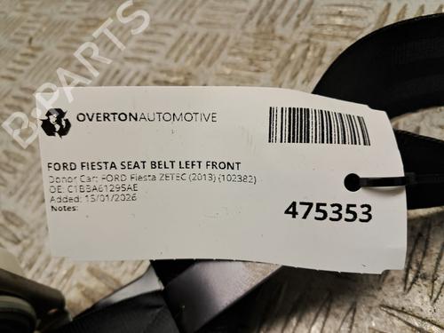 Front left seatbelt FORD FIESTA VI (CB1, CCN) 1.6 Ti | BP31912394I26  - Image 5