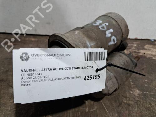 Starter VAUXHALL ASTRA Mk VI (J) (P10) 1.7 CDTi | BP29666514M8 