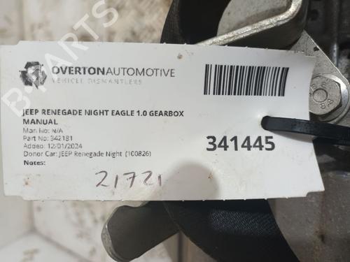 Gearbox JEEP RENEGADE SUV (BU, B1, BV) 1.0 T-GDi | BP29656445M3