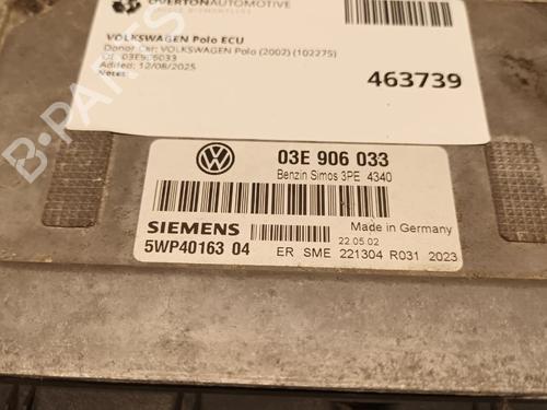 Other VW POLO IV (9N_, 9A_) 1.2 12V | BP29683198O1 