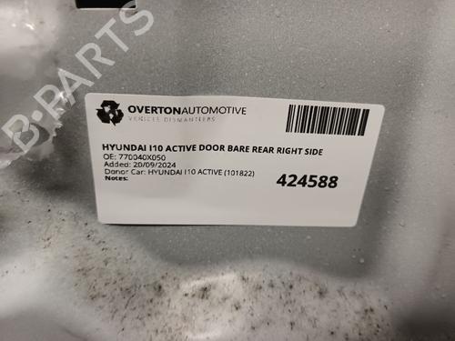 Right rear door HYUNDAI i10 I (PA) 1.2 | BP29666407C5 