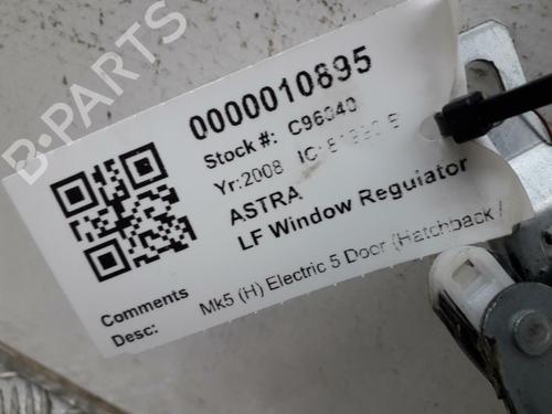 Fensterheber links vorne VAUXHALL ASTRA Mk V (H) (A04) 1.9 CDTI (L48) | BP29645851C22 