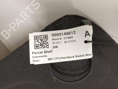 Rear parcel shelf PEUGEOT 308 I (4A_, 4C_) 1.4 16V | BP29649205C85