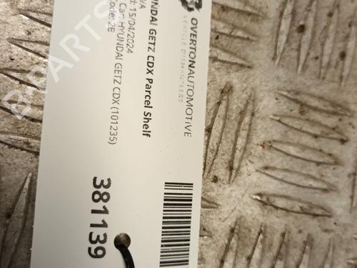Rear parcel shelf HYUNDAI GETZ (TB) 1.1 | BP29659543C85 