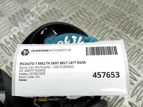 Rear left seatbelt KIA PICANTO II (TA) 1.0 | BP31348676I29