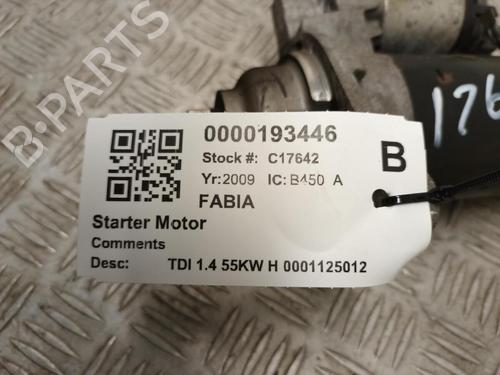 Starter SKODA FABIA II (542) 1.4 TDI | BP29650080M8
