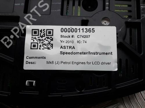 Kombiinstrument VAUXHALL ASTRA Mk V (H) (A04) 1.4 (L48) | BP29645881C47 