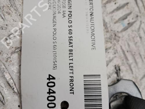 Front left seatbelt VW POLO V (6R1, 6C1) 1.2 | BP29661588I26