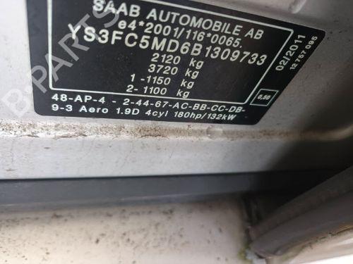 Rear wiper motor SAAB 9-3 Estate (E50) 1.9 TTiD | BP29659932M102