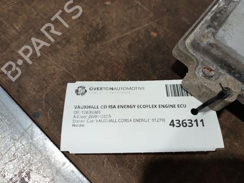 Engine control unit (ECU) VAUXHALL CORSA Mk III (D) (S07) 1.0 i 12V (L08) | BP29670436M57