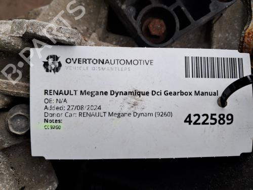 Gearbox RENAULT MEGANE II (BM0/1_, CM0/1_) 1.5 dCi (BM1F, CM1F) | BP29665915M3