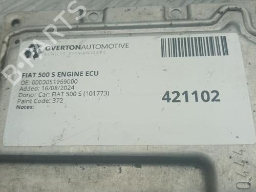 Engine control unit (ECU) FIAT 500 (312_) 1.2 (312AXA1A) | BP29665715M57 