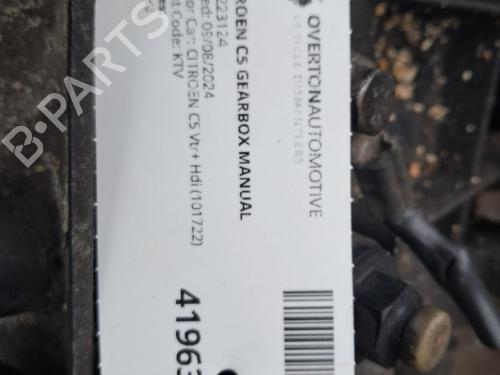 Gearbox CITROËN C5 III (RD_) 1.6 HDi 110 (RD9HZC) | BP29665326M3