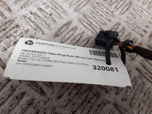 Left mirror VW POLO V (6R1, 6C1) 1.2 TSI 16V | BP29654444C26