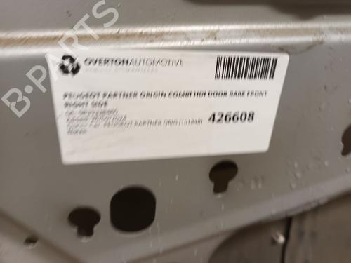 Right front door PEUGEOT PARTNER MPV (5_, G_) 1.6 HDi 75 | BP29666866C3 