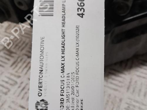 Left headlight FORD FOCUS C-MAX (DM2) 1.8 | BP29670614C28