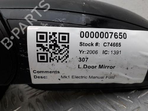 Left mirror PEUGEOT 307 (3A/C) 2.0 16V | BP29645702C26 