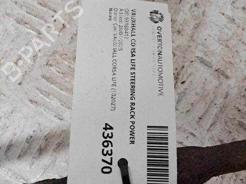 Lenkgetriebe VAUXHALL CORSA Mk III (D) (S07) 1.0 (L08) | BP29670474M22 