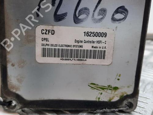 Engine control unit (ECU) VAUXHALL ZAFIRA A (T98) 1.6 16V | BP29647558M57