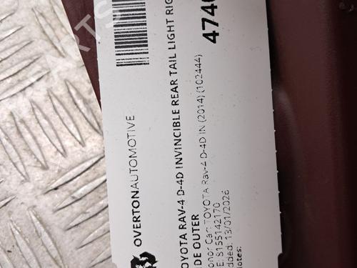 Right taillight TOYOTA RAV 4 IV (_A4_) 2.2 D 4WD (ALA49) | BP31634769C35